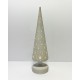 GLASS TREE LED 9x9x35