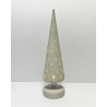 GLASS TREE LED 9x9x35