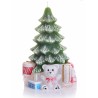 FIGURKA 95X150MM CHOINKA XMAS WITH GIFTS ZIELONA