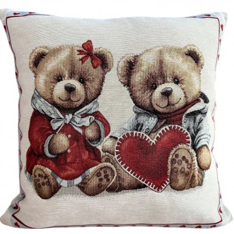 CUSHION COVER 40X40 EDEN DWA MISIE 6197 DOUBLESIDE